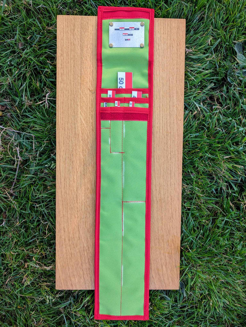 Load image into Gallery viewer, Open CAMA 50 cm archaeological photo scale kit with flat scales, magnetic scales and green STRATI case
