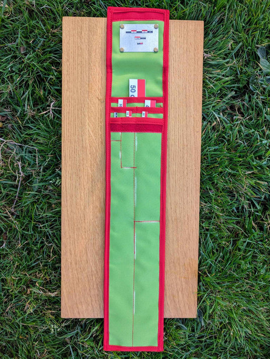 Open CAMA 50 cm archaeological photo scale kit with flat scales, magnetic scales and green STRATI case