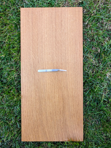 Precision tweezers, curved, stainless steel, 110 mm