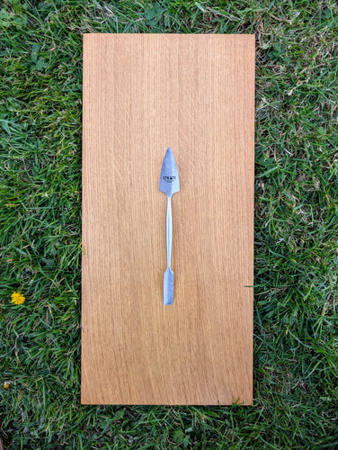 Forged spatula, stainless steel