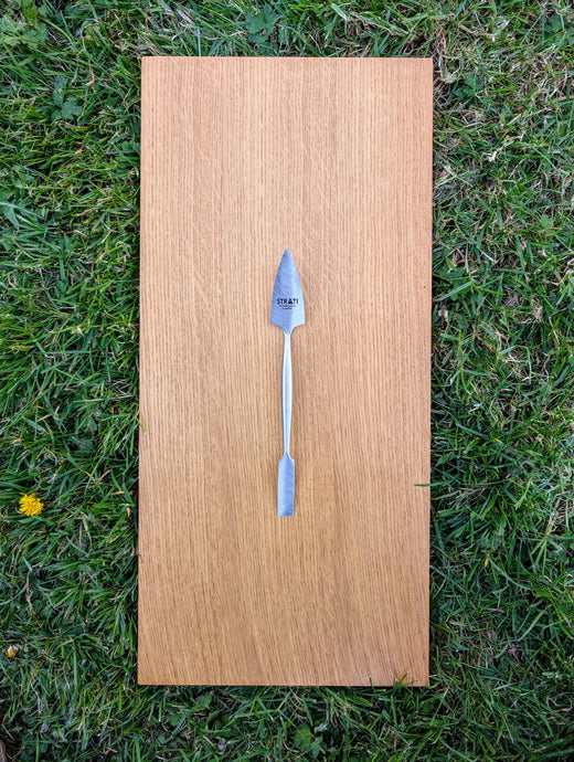 Forged spatula, stainless steel